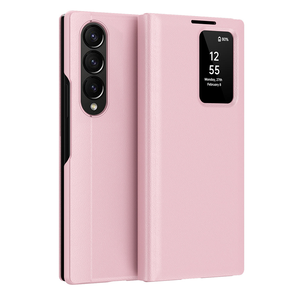 Techsuit Custodia per Samsung Galaxy Z Fold3 5G F926, Techsuit, SmartView, Rosa