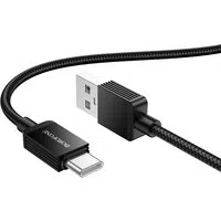 Cavo Dati e Ricarica USB-A - USB-C Borofone BX120 Placer, 18W, 1m, Nero — 3