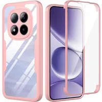 Custodia per Xiaomi Poco M8 Pro / Redmi Note 15 Pro+ 5G, Techsuit, ColorVerse 360, Rosa — 3