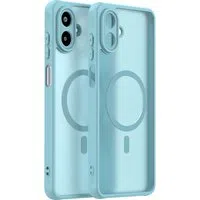 Custodia MagSafe per Samsung Galaxy A07 4G A075, Techsuit, HaloFrost II, Verde Chiaro — 3