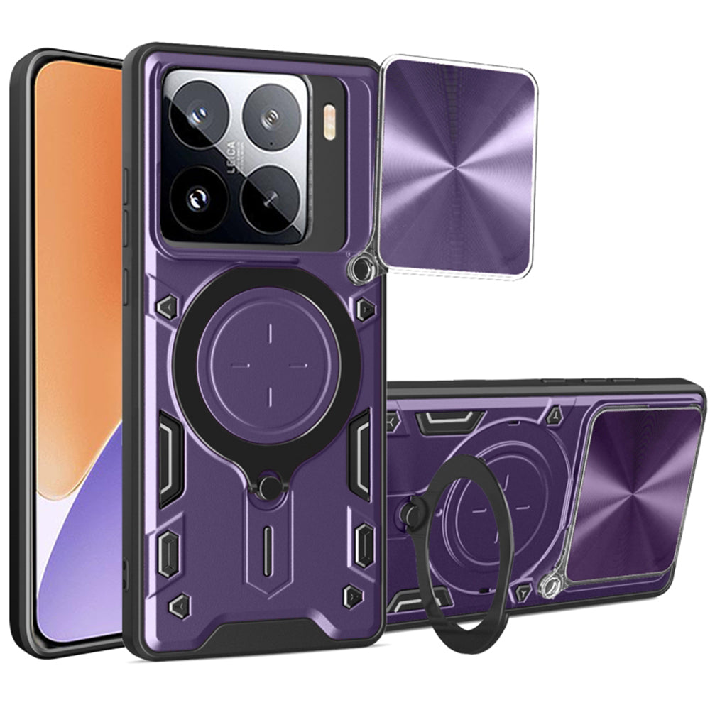 Techsuit Custodia per Xiaomi 15, Techsuit, CamGuard Pro, Viola