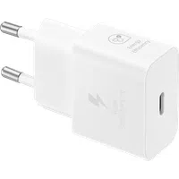 Caricabatterie di rete Samsung, 25W, 3A, 1 x USB-C, bianco EP-T2510NWEGEU — 3
