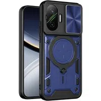 Custodia per Xiaomi Poco F7, Techsuit, CamGuard Pro, Blu — 3