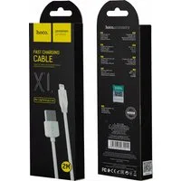 Cavo Dati e Ricarica USB-A - Lightning HOCO Rapid X1, 18W, 2m, Bianco — 3