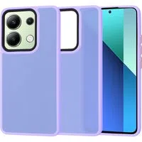 Custodia per Xiaomi Redmi Note 13 4G, Techsuit, HaloFrost, Viola Chiaro — 3