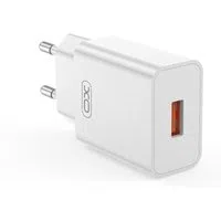 Caricabatterie Rete XO Design L127, 18W, 3A, 1 x USB-A, Bianco — 3