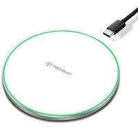 Caricabatterie Wireless Rete Techsuit CHWR031 Premium, 15W, 1.67A, Bianco — 3