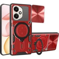 Custodia per Honor 400, Techsuit, CamGuard Pro, Rossa — 3