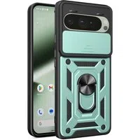 Custodia per Google Pixel 10 Pro / 10, Techsuit, CamShield, Verde — 3