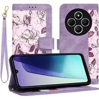 Custodia per Xiaomi Poco C75 / Redmi 14C, Techsuit, FlipCraft, Viola — 3