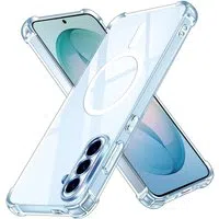 Custodia MagSafe per Samsung Galaxy S26 Plus S947, Techsuit, Antiurto, Trasparente — 3
