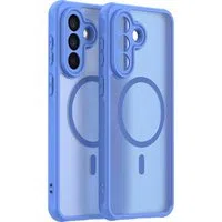 Custodia MagSafe per Samsung Galaxy A56 A566, Techsuit, HaloFrost II, Blu — 3