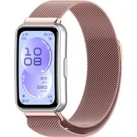 Cinturino Techsuit W009 per Huawei Band 11 / 11 Pro, Rosa — 3