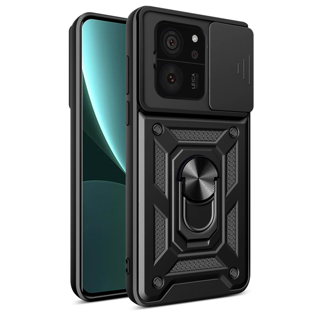 Techsuit Custodia per Xiaomi 13T Pro / 13T, Techsuit, CamShield, Nera