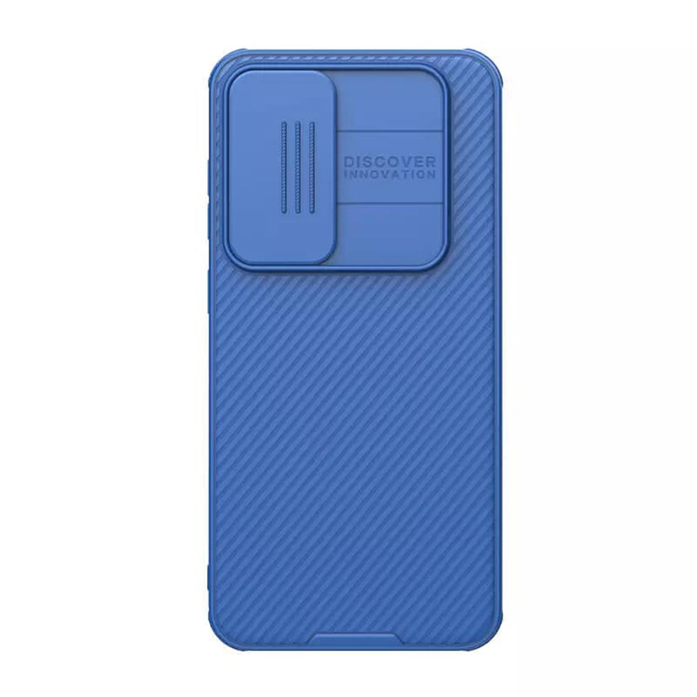 Nillkin Custodia per Samsung Galaxy S24 FE S721, Nillkin, CamShield Pro, Blu