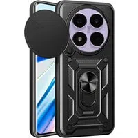 Custodia per Xiaomi Poco X7 / Note 14 Pro 5G, Techsuit, CamShield, Nera — 3