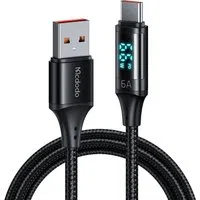 Cavo Dati e Ricarica USB-A - USB-C McDodo CA-1080 Display, 66W, 1.2m, Nero — 3