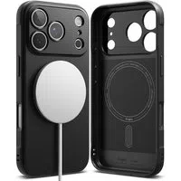 Custodia MagSafe per Apple iPhone 17 Pro Max, Ringke, Onyx, Nera — 3