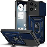 Custodia per Nothing Phone (3a) Lite, Techsuit, CamShield, Blu — 3