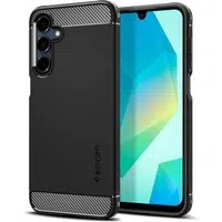 Custodia per Samsung Galaxy A16 5G A166 / A16 4G A165, Spigen, Rugged Armour, Nero ACS08891 — 3