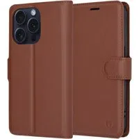 Custodia per Apple iPhone 15 Pro, Techsuit, Leather Folio, Marrone — 3