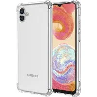 Custodia per Samsung Galaxy A04e A042 / M04 M045, Techsuit, Shockproof Clear, Trasparente — 3