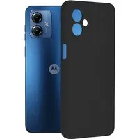 Custodia per Motorola Moto G14, Techsuit, Soft Edge, Nera — 3
