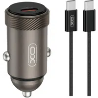 Caricabatterie Auto Con Cavo USB-C XO Design CC70, 30W, 3A, 1 x USB-C, Nero — 3