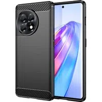 Custodia per OnePlus Ace 2 / 11R, Techsuit, Carbonio, Nera — 3