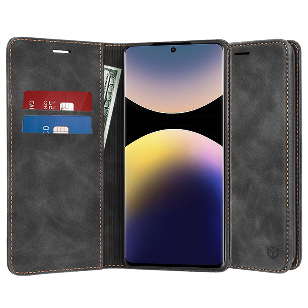 Custodia per Xiaomi Redmi Note 14 Pro+ 5G / Note 14 Pro 5G / Poco X7, Techsuit, Confy, Nera