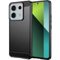 Custodia per Xiaomi Poco X6 / Note 13 Pro 5G, Techsuit, Carbonio, Nera — 3