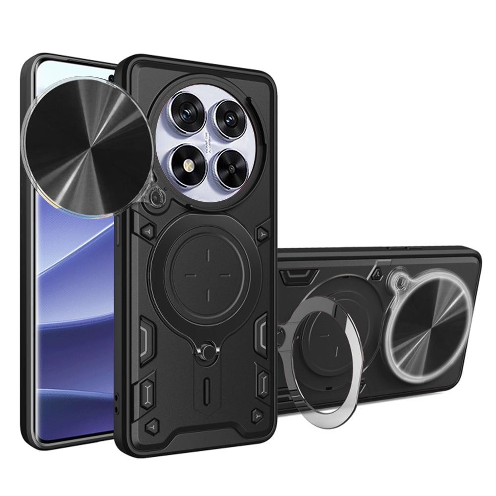 Custodia per Xiaomi Poco X7 / Note 14 Pro 5G, Techsuit, CamGuard Pro, Nera