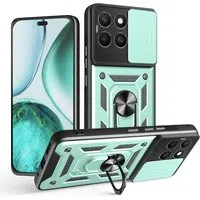 Custodia per Honor X8c, Techsuit, CamShield, Verde — 3