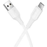 Cavo Dati e Ricarica USB-A - microUSB HOCO X120, 18W, 1m, Bianco — 3