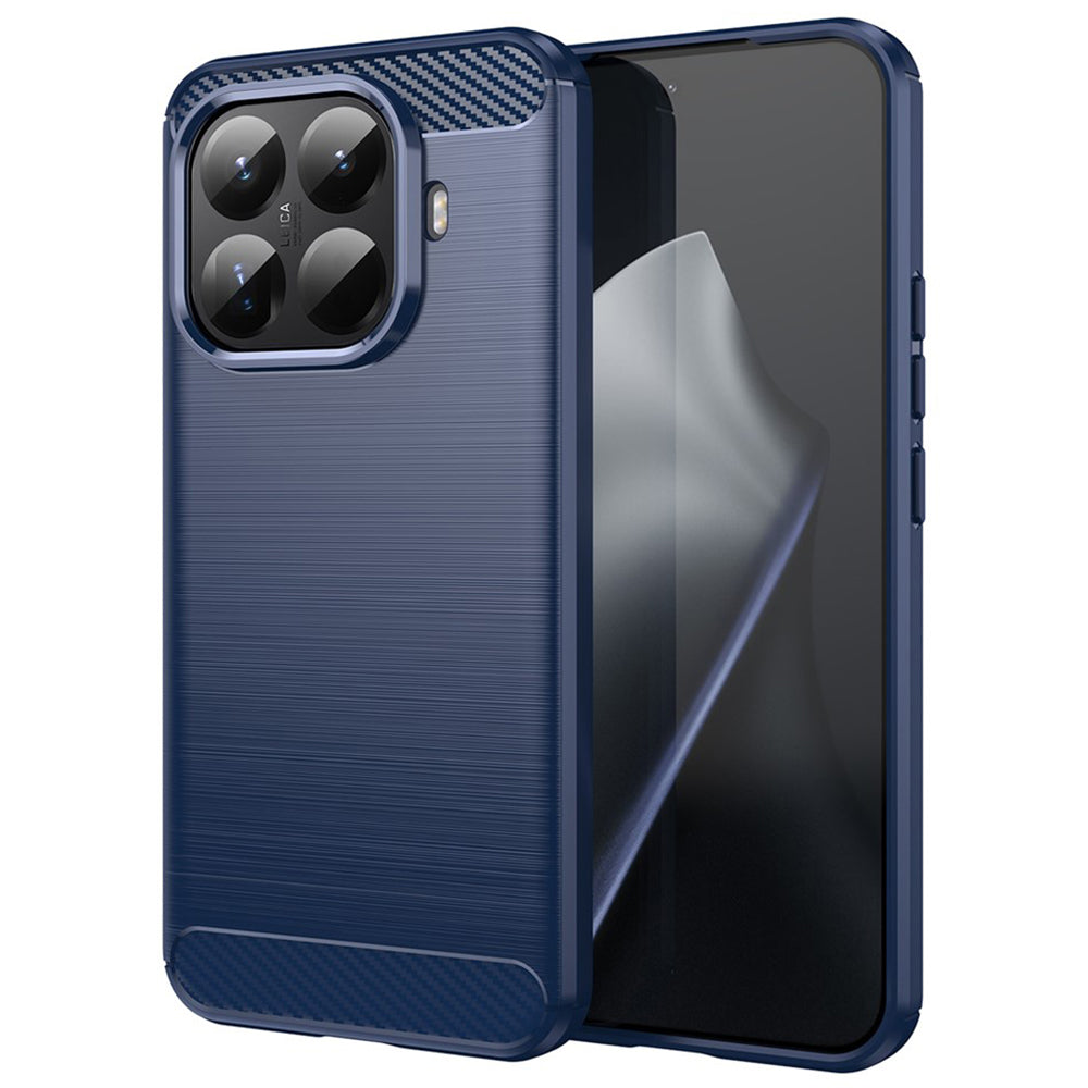 Techsuit Custodia per Xiaomi 15T Pro, Techsuit, Carbonio, Blu