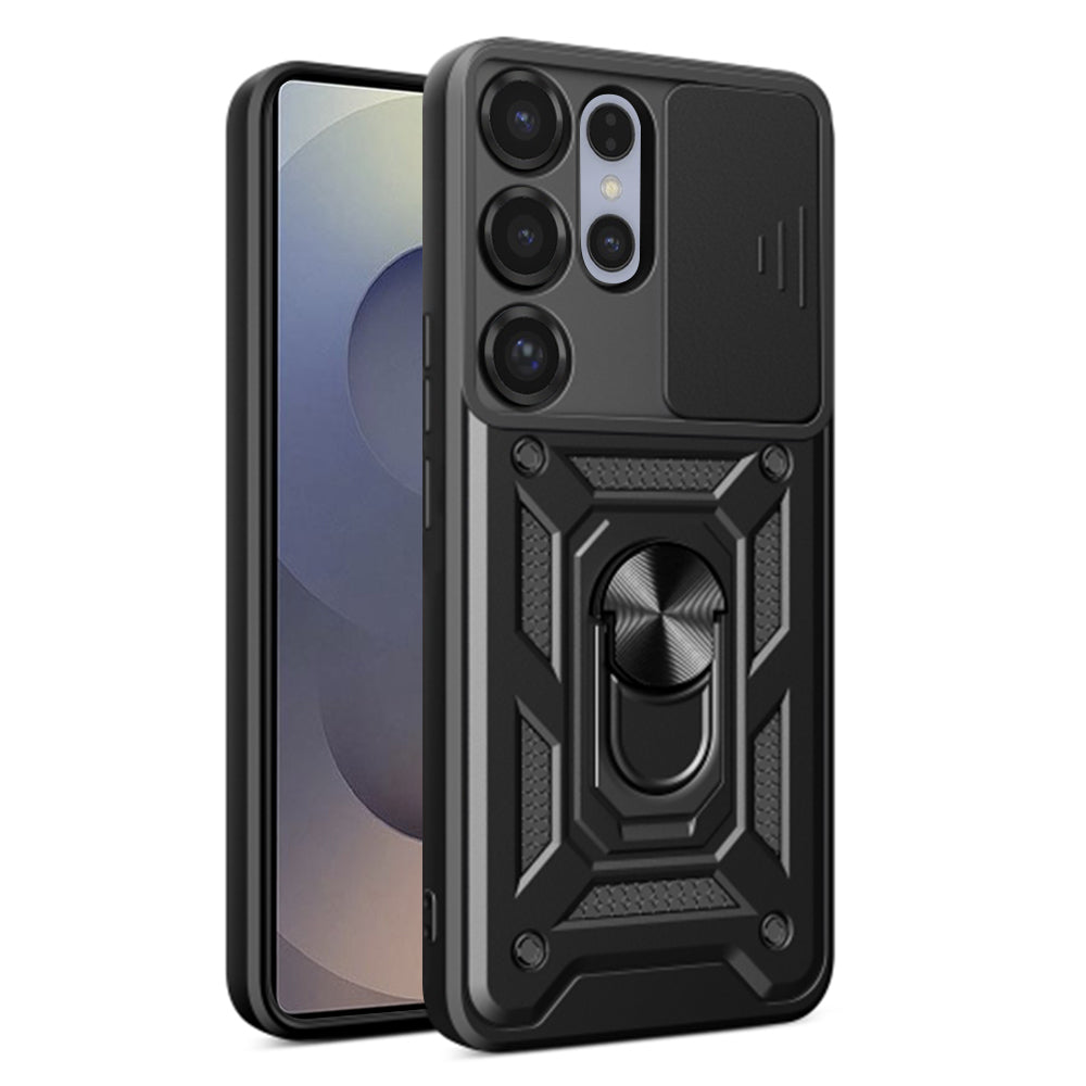 Techsuit Custodia per Samsung Galaxy S25 Ultra S938, Techsuit, CamShield, Nera