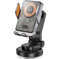 Caricabatterie Auto Wireless HOCO HW8, 15W, 1.67A, Nero — 3