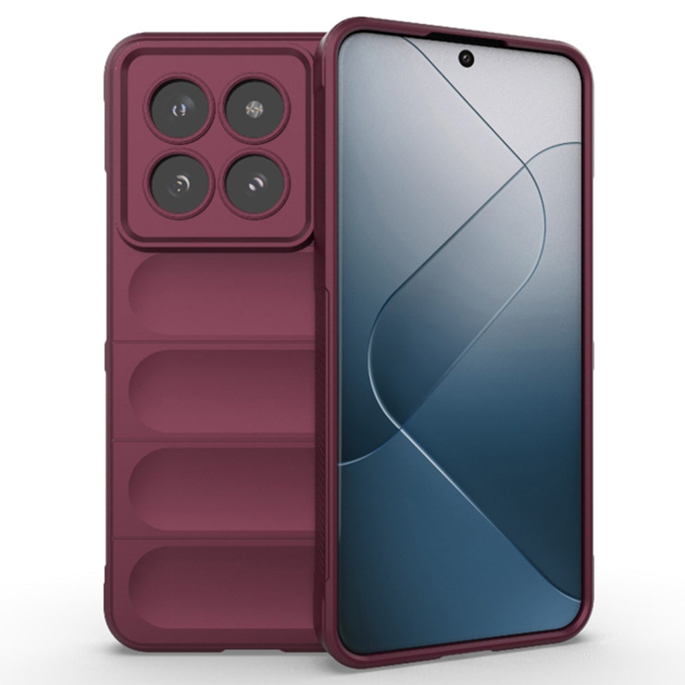 Techsuit Custodia per Xiaomi 14 Pro, Techsuit, Magic Shield, Vinaccia