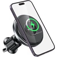 Caricabatterie Auto Wireless Yesido C190, 15W, 1.67A, Nero — 3