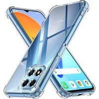 Custodia per Honor 70 Lite / X6 / X8 5G, Techsuit, Shockproof Clear, Trasparente — 3