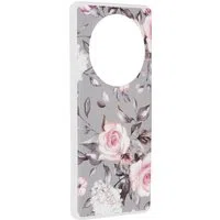 Custodia per Honor Magic6 Lite, Techsuit, Marble, Grigio — 3
