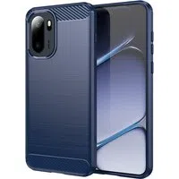 Custodia per OnePlus 15R, Techsuit, Carbonio, Blu — 3