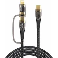 Cavo Dati e Ricarica USB-C - Lightning / USB-C Lito LD12, 60W, 1.2m, Nero — 3
