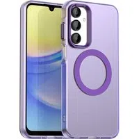Custodia MagSafe per Samsung Galaxy A16 5G A166 / A16 4G A165, Techsuit, CandyCase, Viola — 3