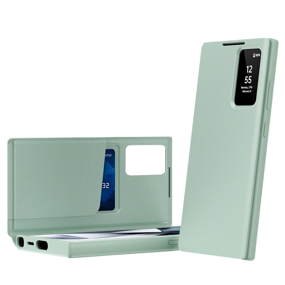 Techsuit Custodia per Samsung Galaxy S26 Ultra S948, Techsuit, SmartView, Verde