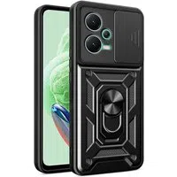 Custodia per Xiaomi Poco X5 / Note 12 5G, Techsuit, CamShield, Nera — 3