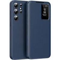 Custodia per Samsung Galaxy S25 Ultra S938, Techsuit, SmartView, Blu — 3