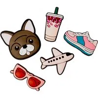 Sticker 3D OEM Lifestyle per Custodia Telefono / Tablet, Set da 5 pezzi, Rosa — 3