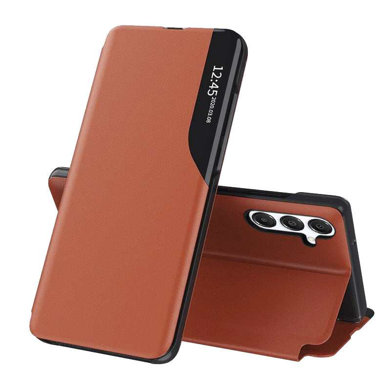 Techsuit Custodia per Samsung Galaxy S25 FE, Techsuit, eFold, Arancione