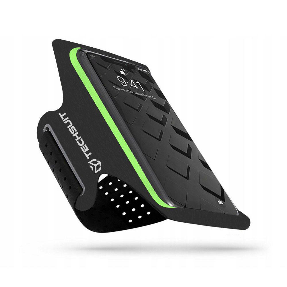 Custodia Universale per Telefono max. 6,5 pollici, Techsuit, Sports TH10, Verde